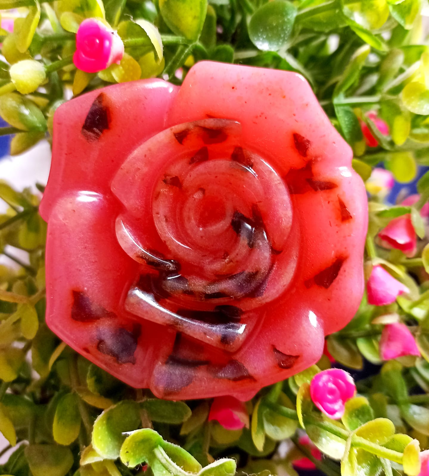 Red Rose Herbal Soap